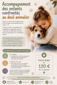 Accompagnement des enfants confrontés au deuil animalier